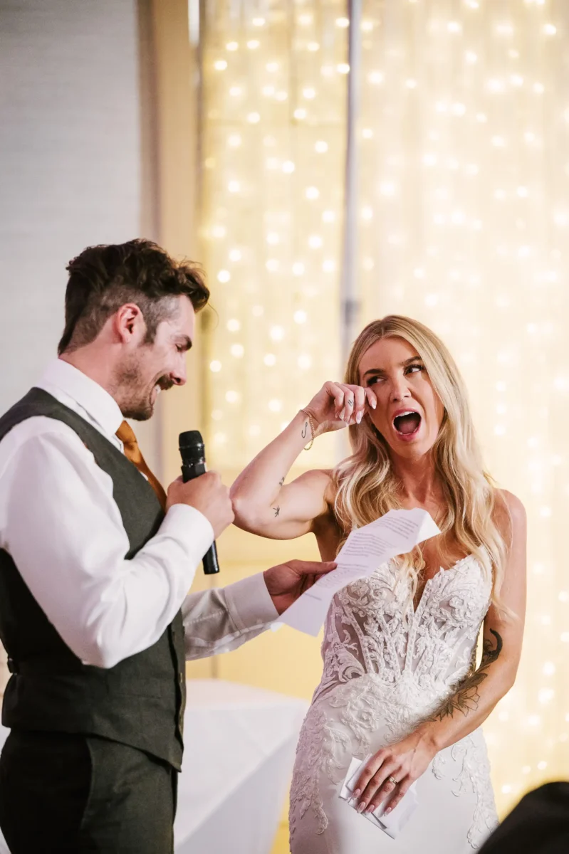 Beach wedding photography at Portmarnock Hotel in Ireland.